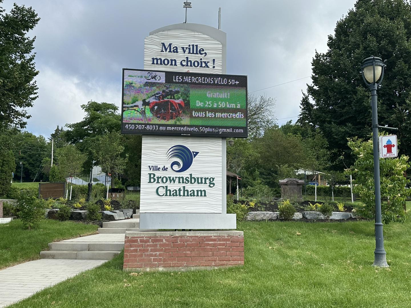 Transformation du Parc des Vétérans de la municipalité de Brownsburg-Chatham